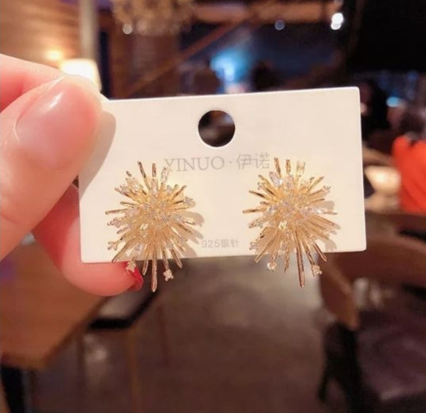 Gold/rhinestone